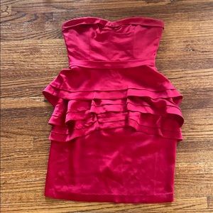 BCBG hot pink dress